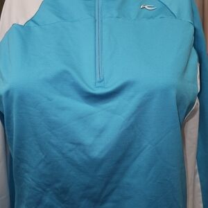 KJUS Blue and White Women's Sweatshirt